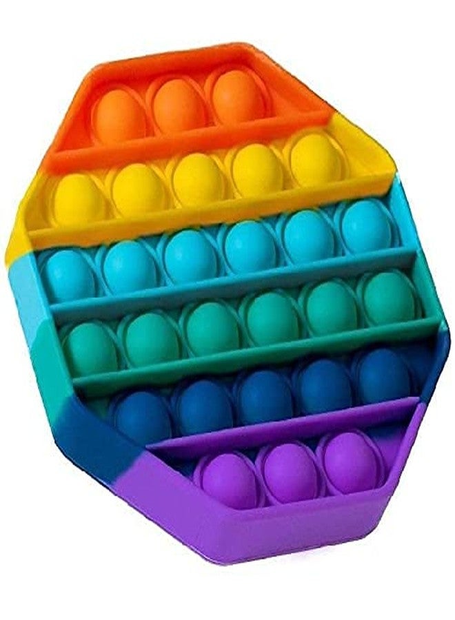 AKRIZA Fidget Toys That Fully Pop Autism Special Needs Push Pop Bubble Fidget Sensory Toy Great Fidget Sensory Toys Silicone Stress Relief - Image 1